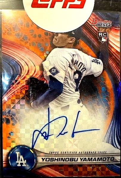 Yoshinobu Yamamoto [Orange Refractor] #B24-YY