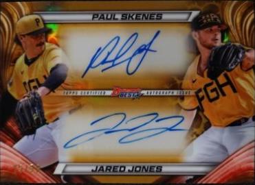 Jared Jones / Paul Skenes [Gold Refractor] #DA-SJ