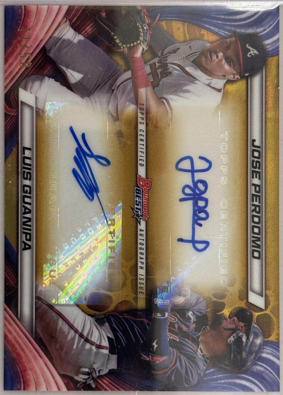 Jose Perdomo / Luis Guanipa [Gold Refractor] #DA-PG