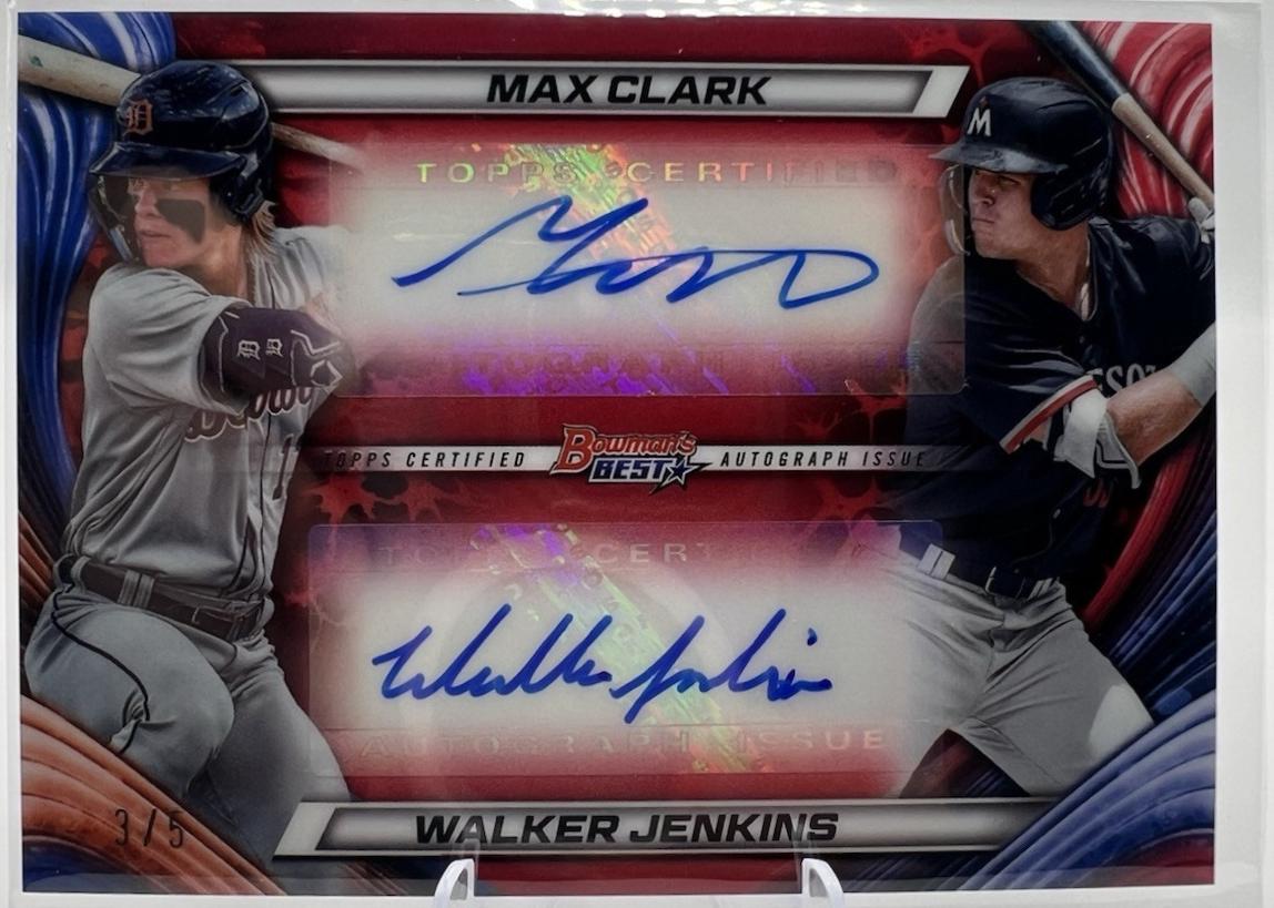 Walker Jenkins / Max Clark [Red Refractor] #DA-CJ