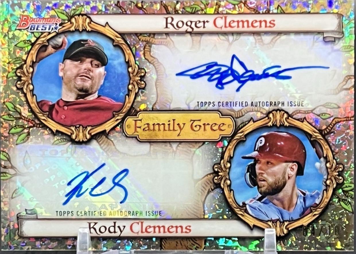 Roger Clemens / Kody Clemens #FDA-CS