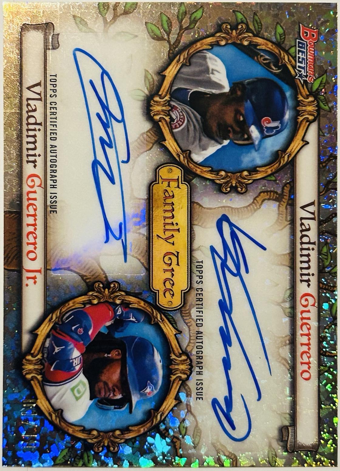 Vladimir Guerrero / Vladimir Guerrero Jr. [Mini-Diamond Refractor] #FDA-GG