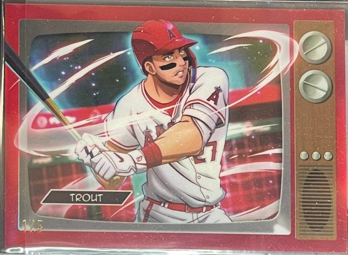 Mike Trout [Red] #BA-1