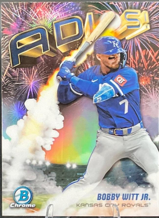 Bobby Witt Jr. [Orange Refractor] #AD-25