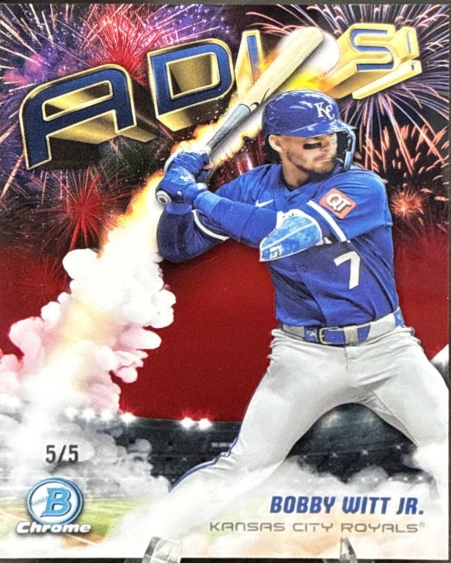 Bobby Witt Jr. [Red Refractor] #AD-25