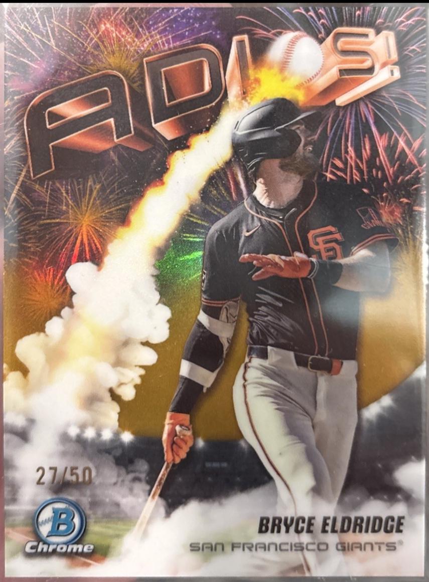 Bryce Eldridge [Gold Refractor] #AD-10