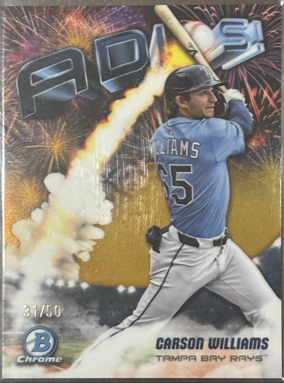 Carson Williams [Gold Refractor] #AD-21