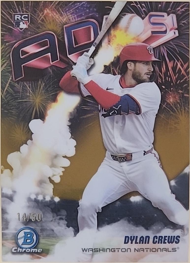 Dylan Crews [Gold Refractor] #AD-5