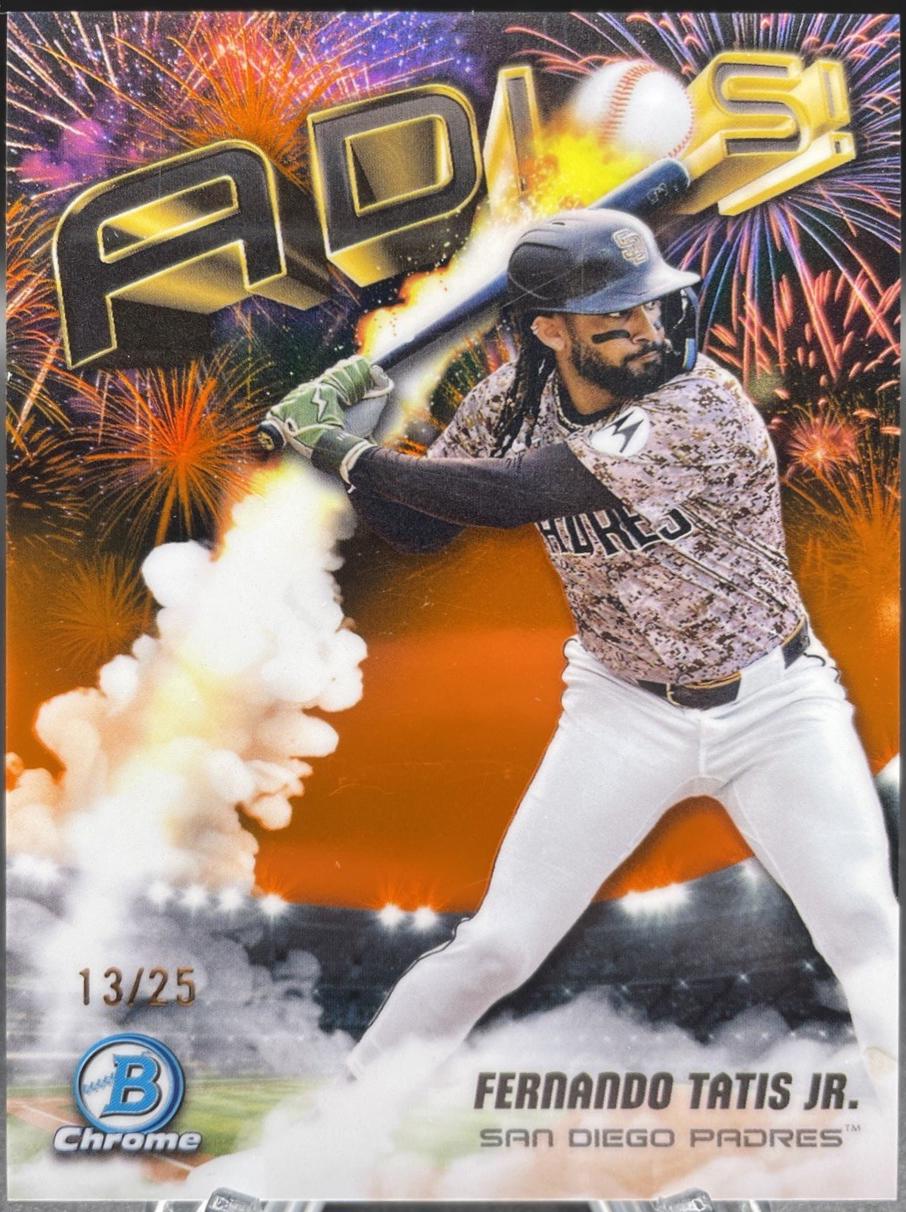 Fernando Tatis Jr. [Orange Refractor] #AD-7