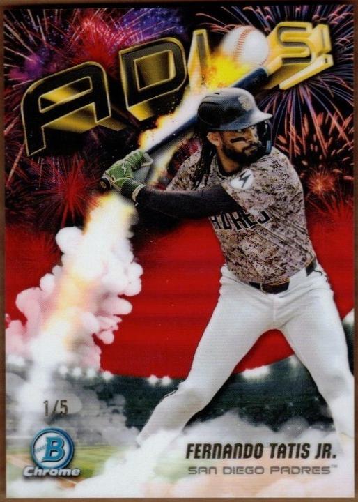 Fernando Tatis Jr. [Red Refractor] #AD-7