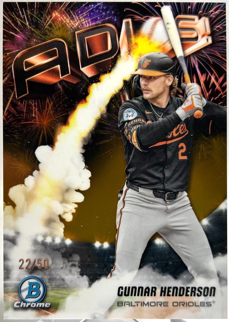 Gunnar Henderson [Gold Refractor] #AD-9