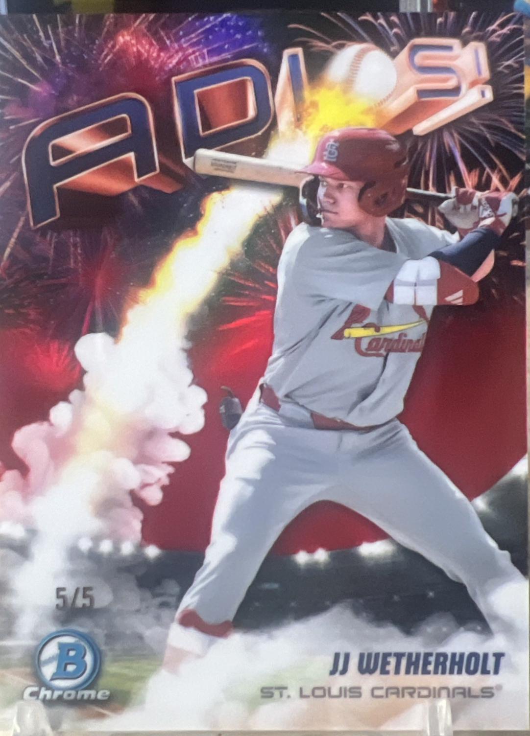 JJ Wetherholt [Red Refractor] #AD-24