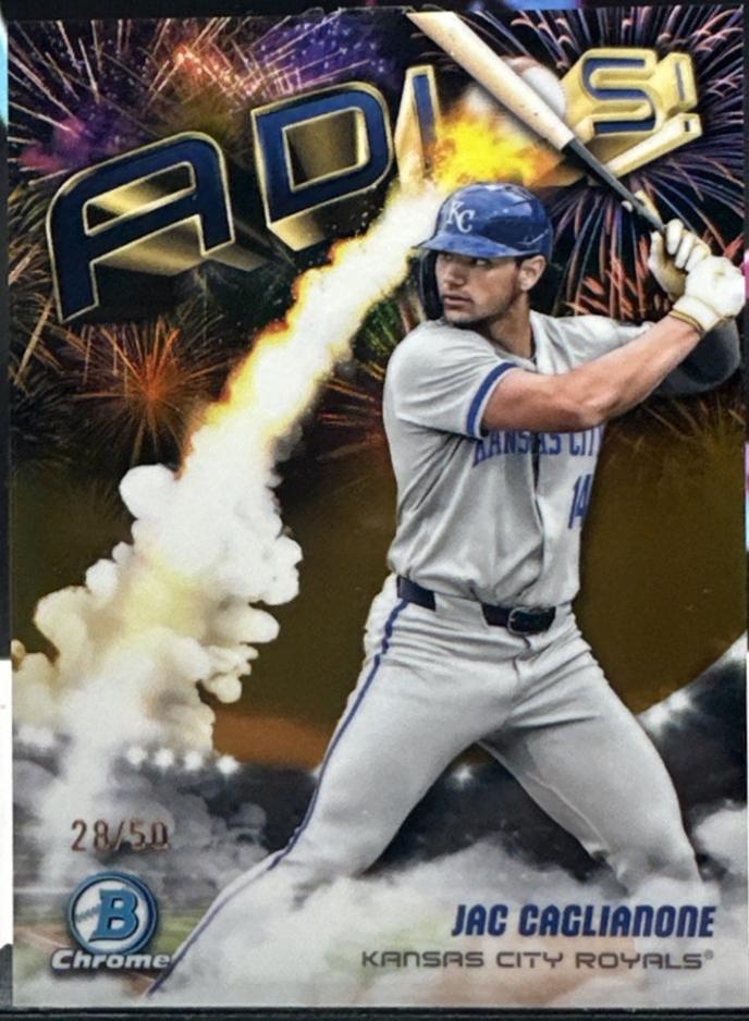 Jac Caglianone [Gold Refractor] #AD-3