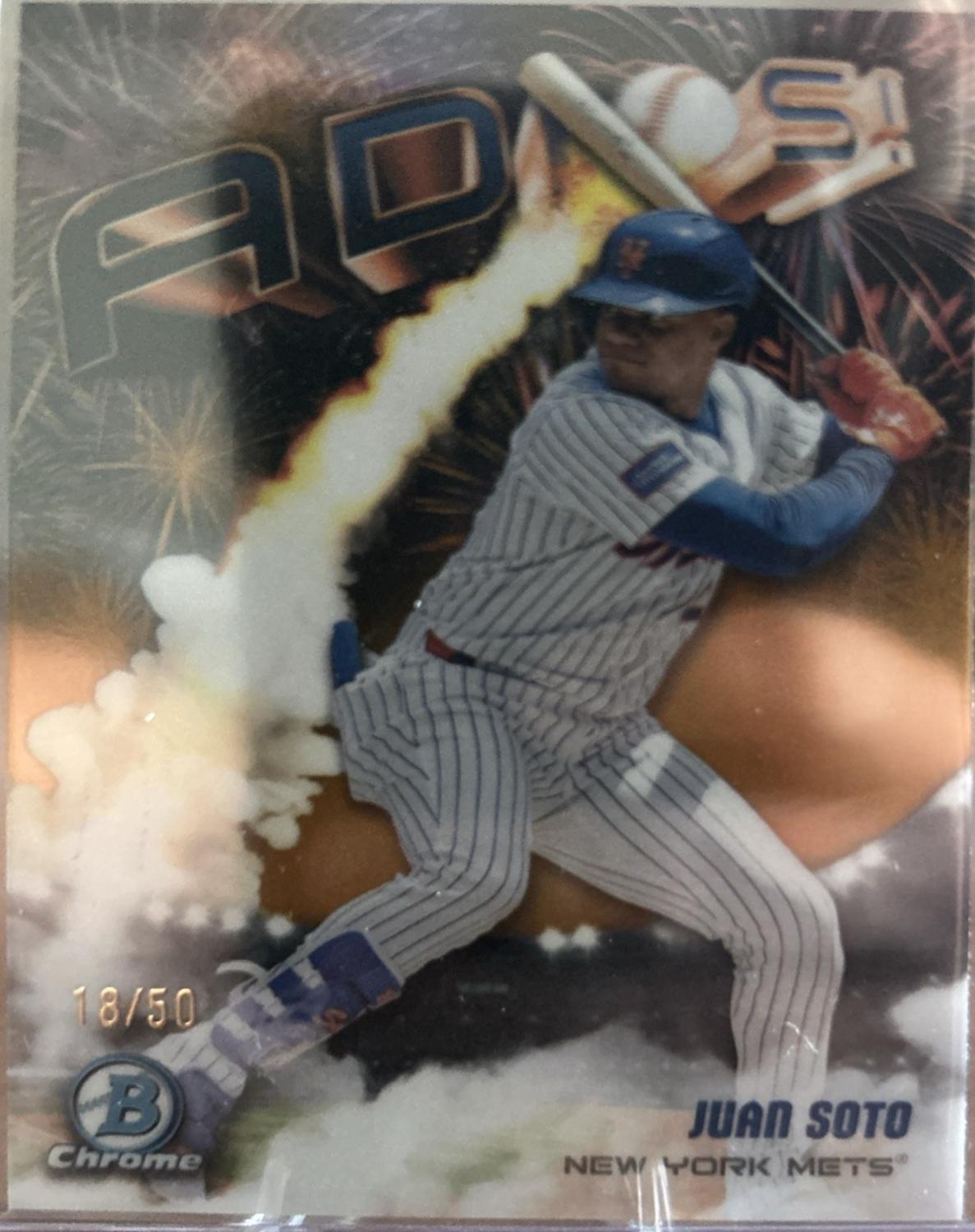 Juan Soto [Gold Refractor] #AD-6