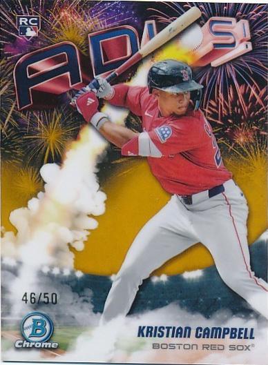 Kristian Campbell [Gold Refractor] #AD-8