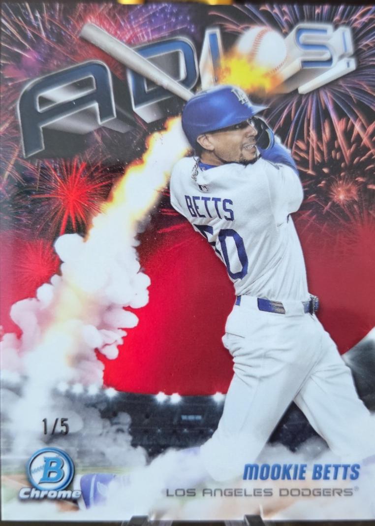 Mookie Betts [Red Refractor] #AD-15