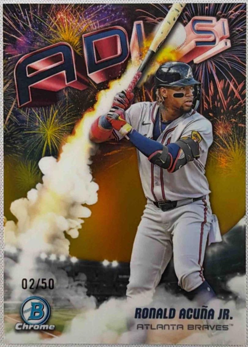 Ronald Acuna Jr. [Gold Refractor] #AD-14