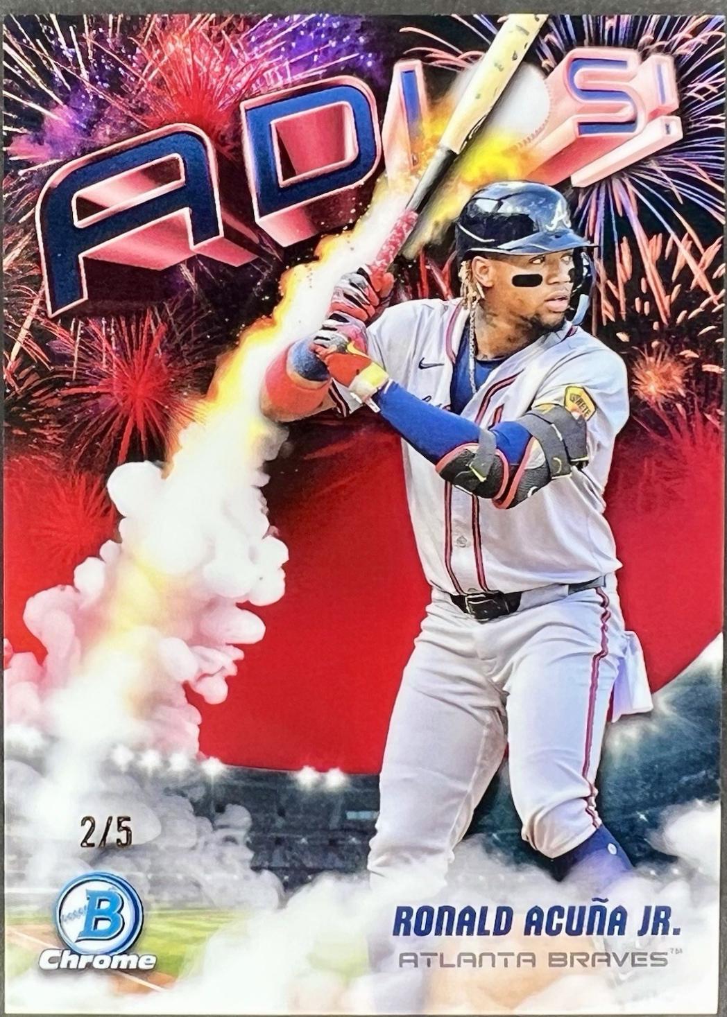 Ronald Acuna Jr. [Red Refractor] #AD-14