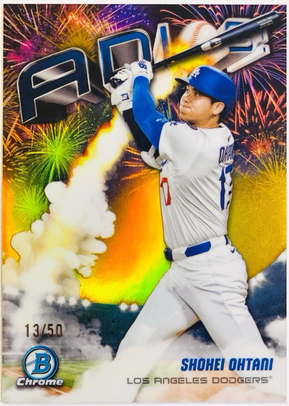 Shohei Ohtani [Gold Refractor] #AD-17