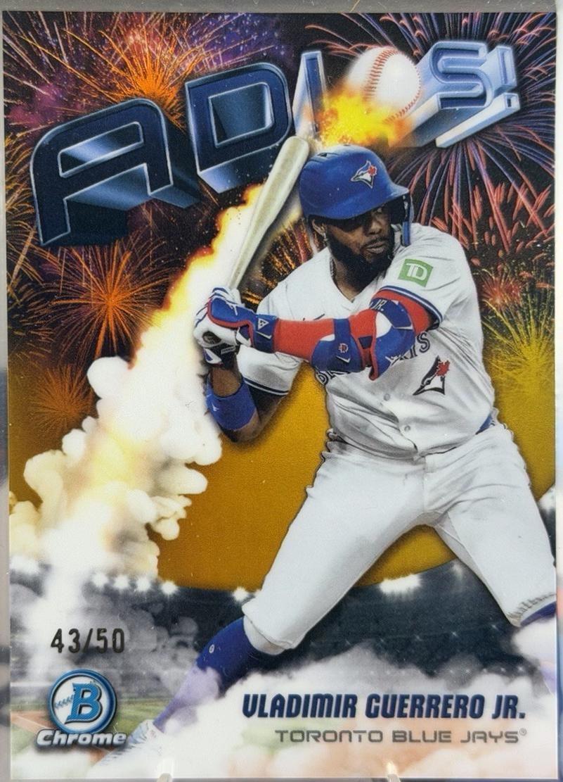 Vladimir Guerrero Jr. [Gold Refractor] #AD-22