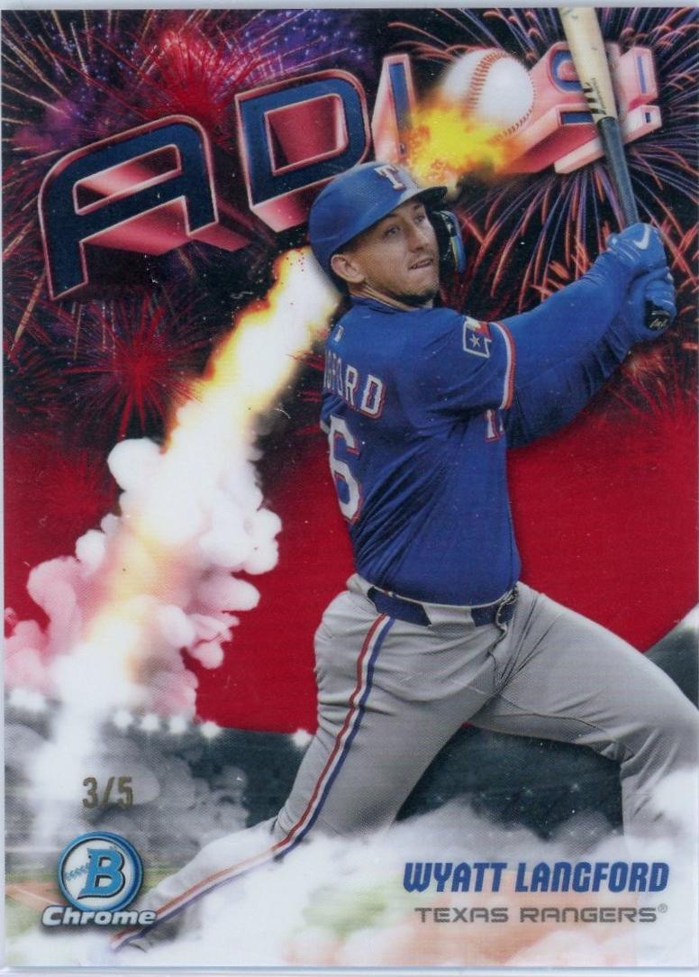 Wyatt Langford [Red Refractor] #AD-11