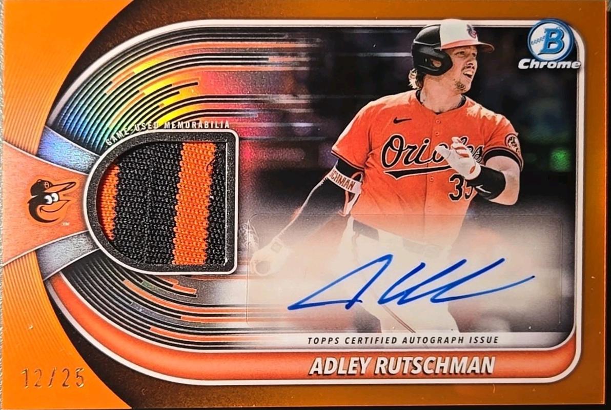 Adley Rutschman [Orange Refractor] #BCAR-AR