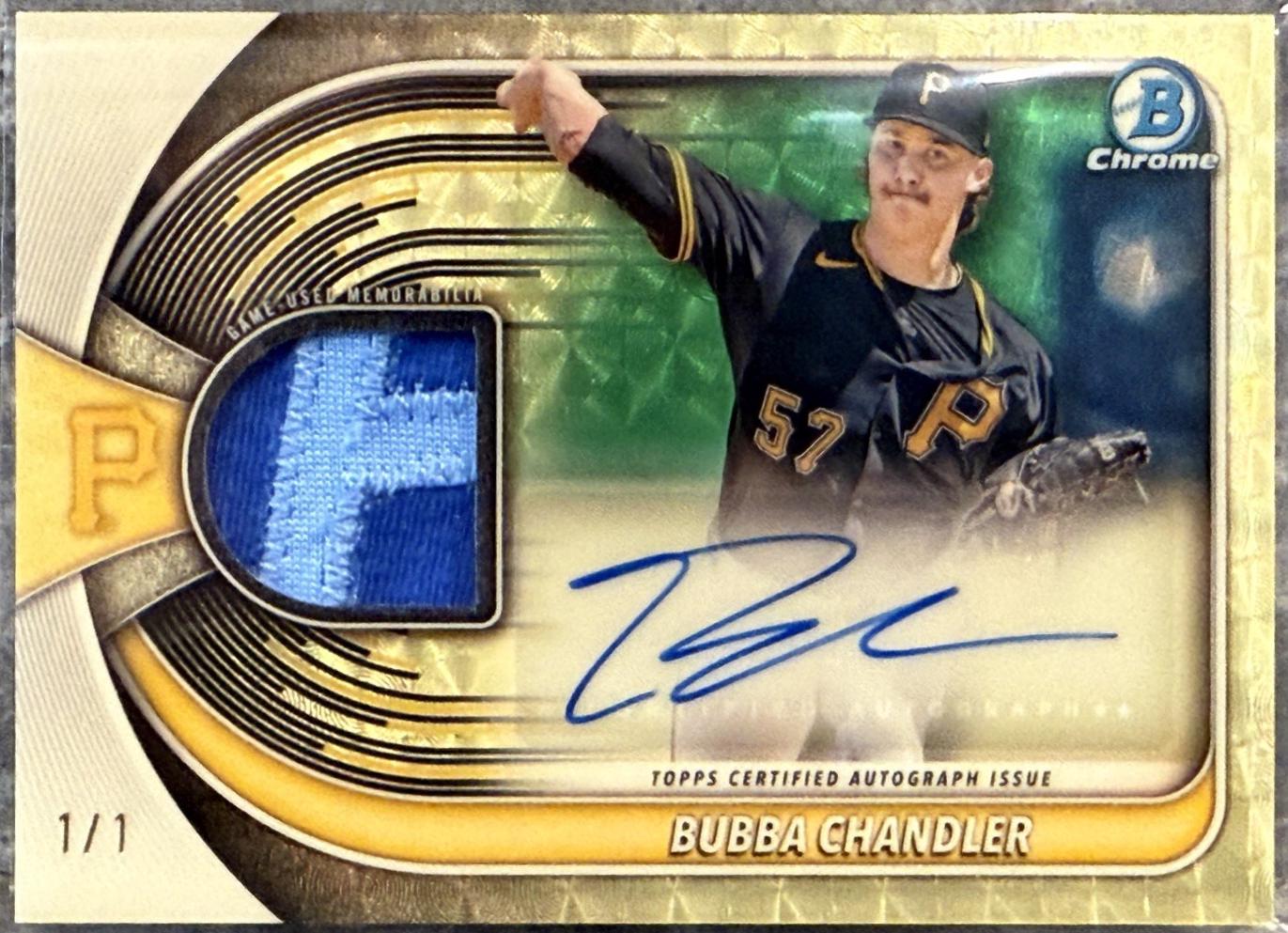 Bubba Chandler [Superfractor] #BCAR-BC