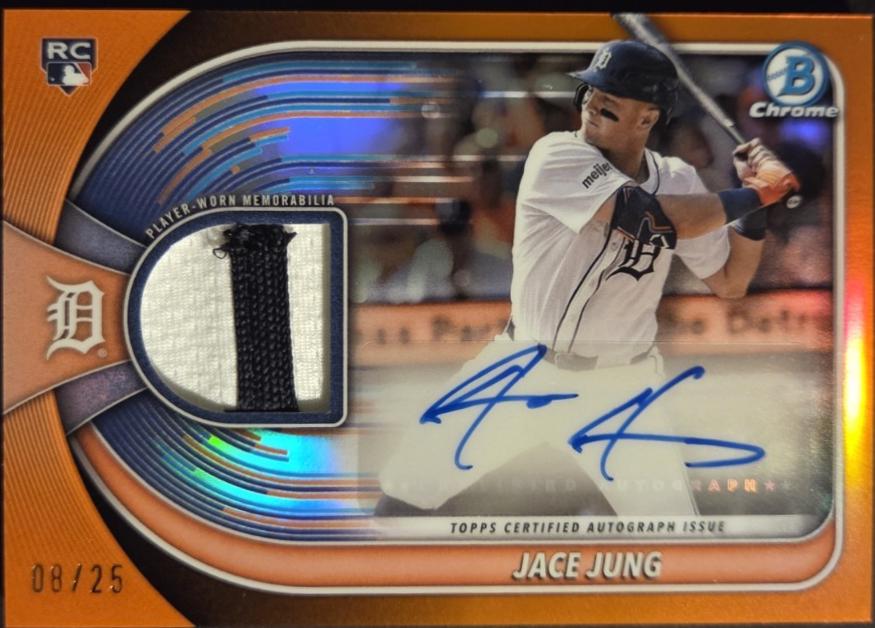 Jace Jung [Orange Refractor] #BCAR-JJU