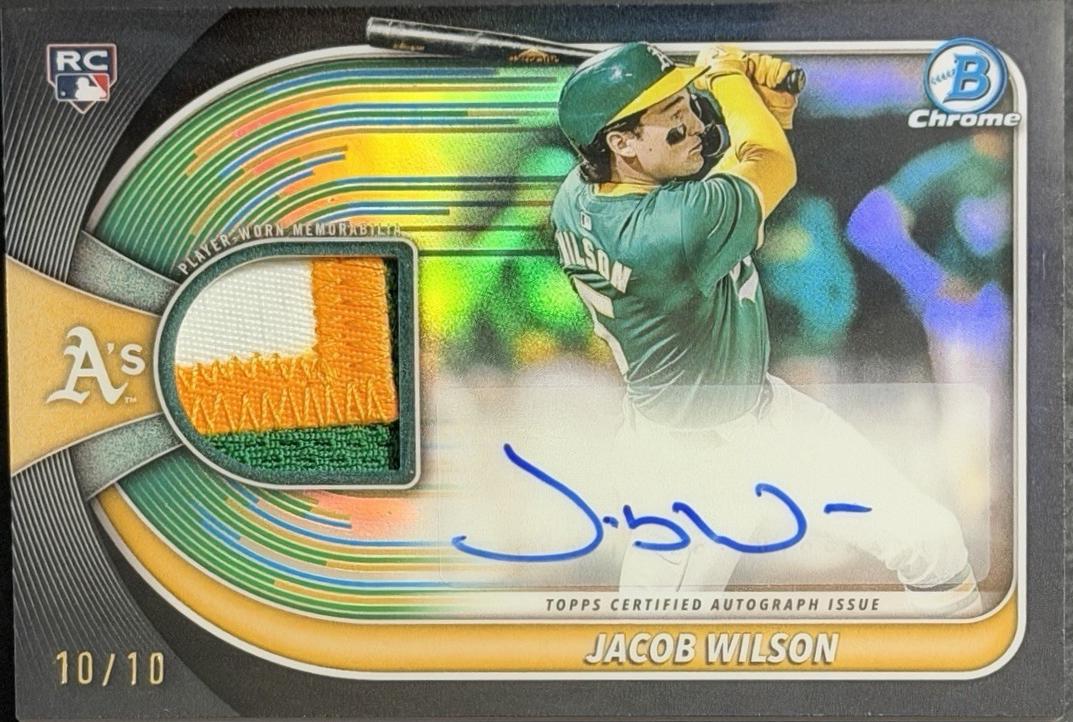 Jacob Wilson [Black Refractor] #BCAR-JWI