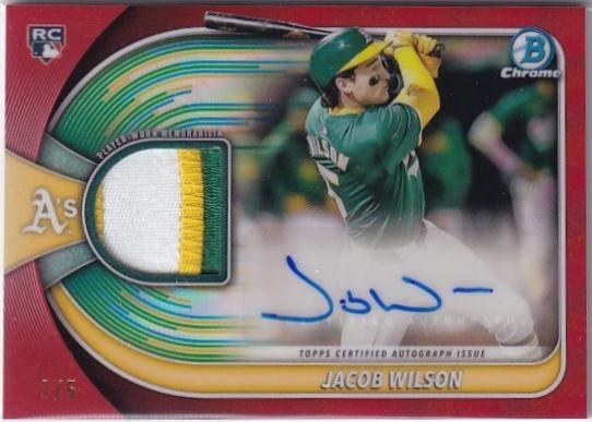 Jacob Wilson [Red Refractor] #BCAR-JWI