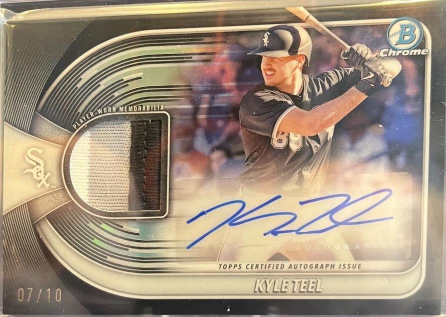 Kyle Teel [Black Refractor] #BCAR-KT