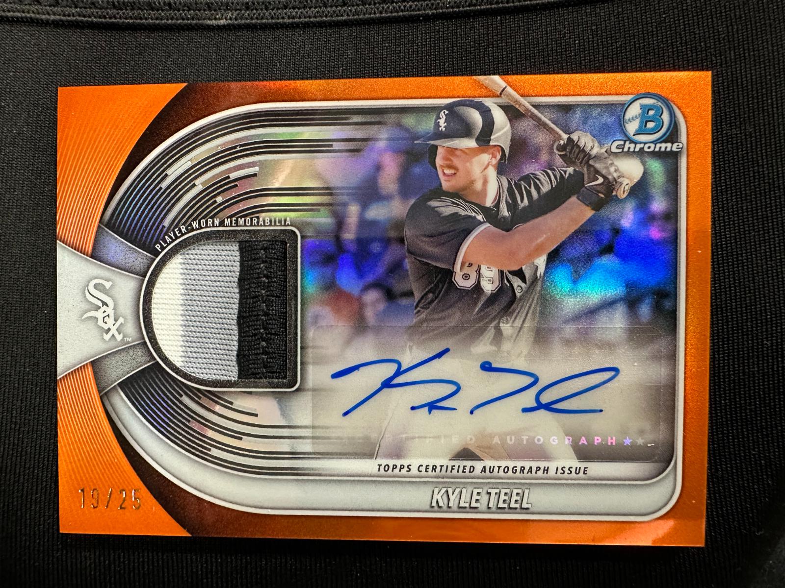 Kyle Teel [Orange Refractor] #BCAR-KT