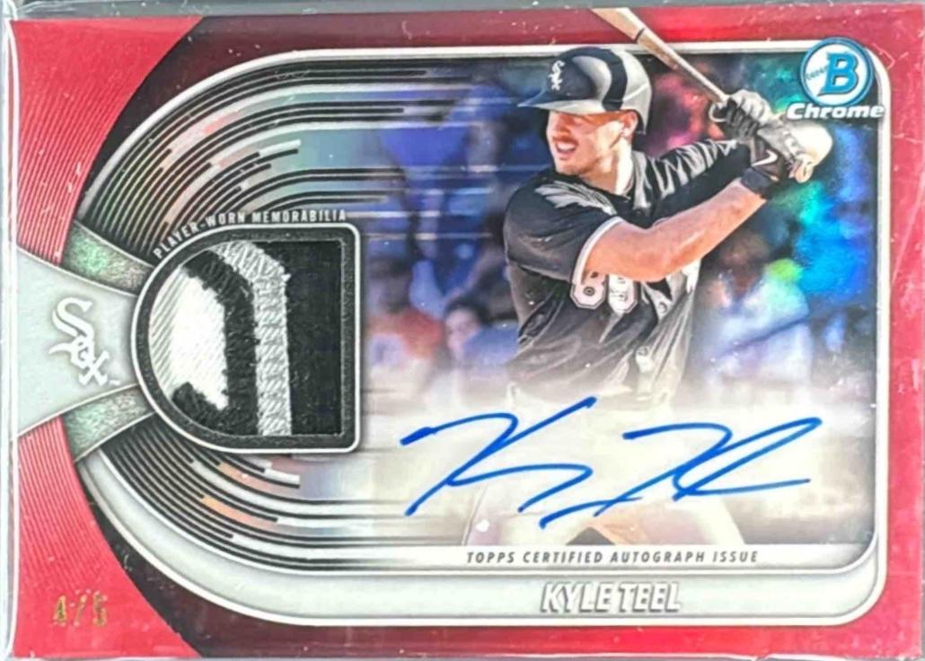 Kyle Teel [Red Refractor] #BCAR-KT