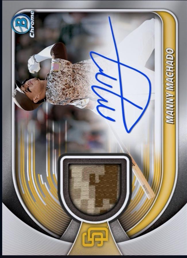 Manny Machado #BCAR-MM