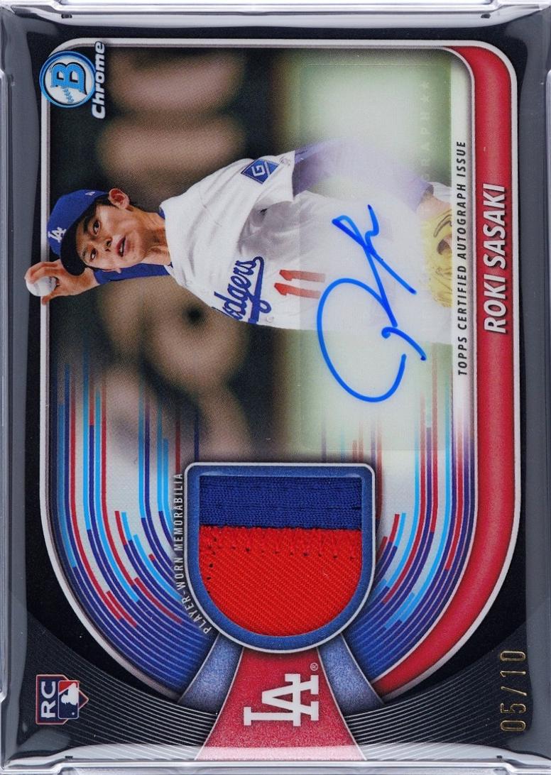 Roki Sasaki [Black Refractor] #BCAR-RS