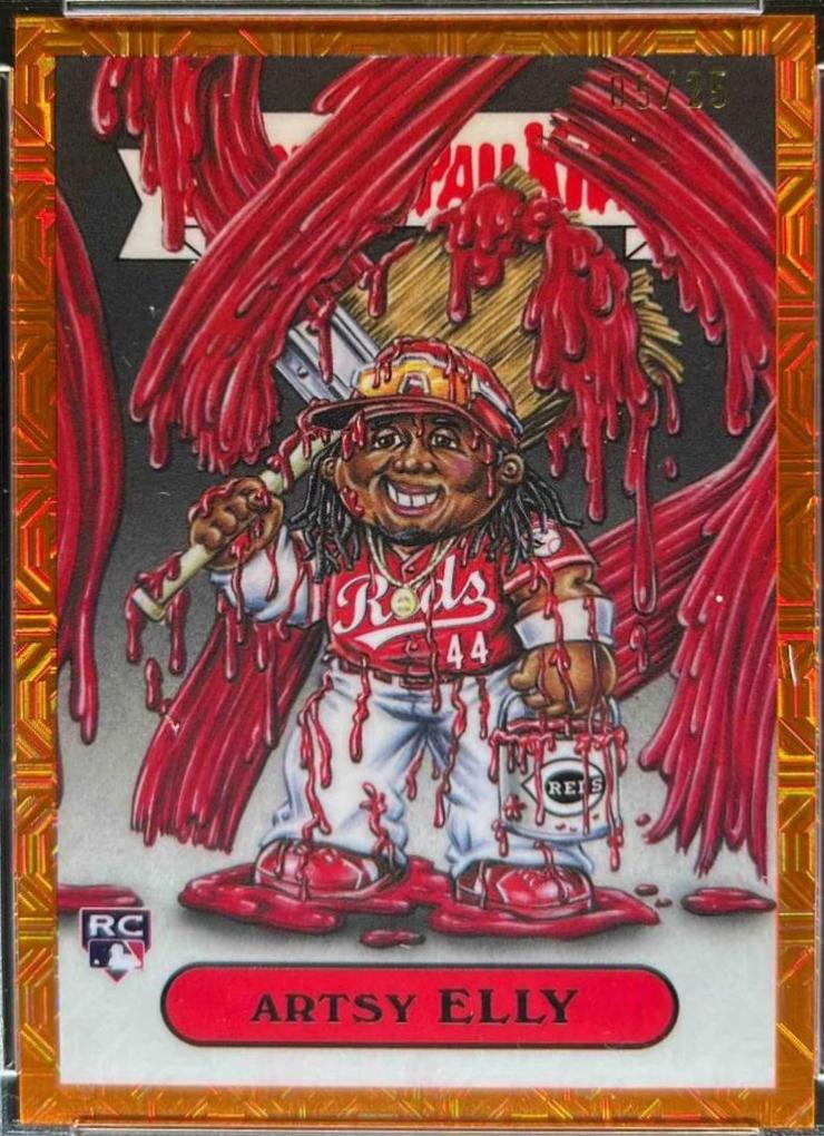 Elly De La Cruz [Red Refractor] #BGP-16