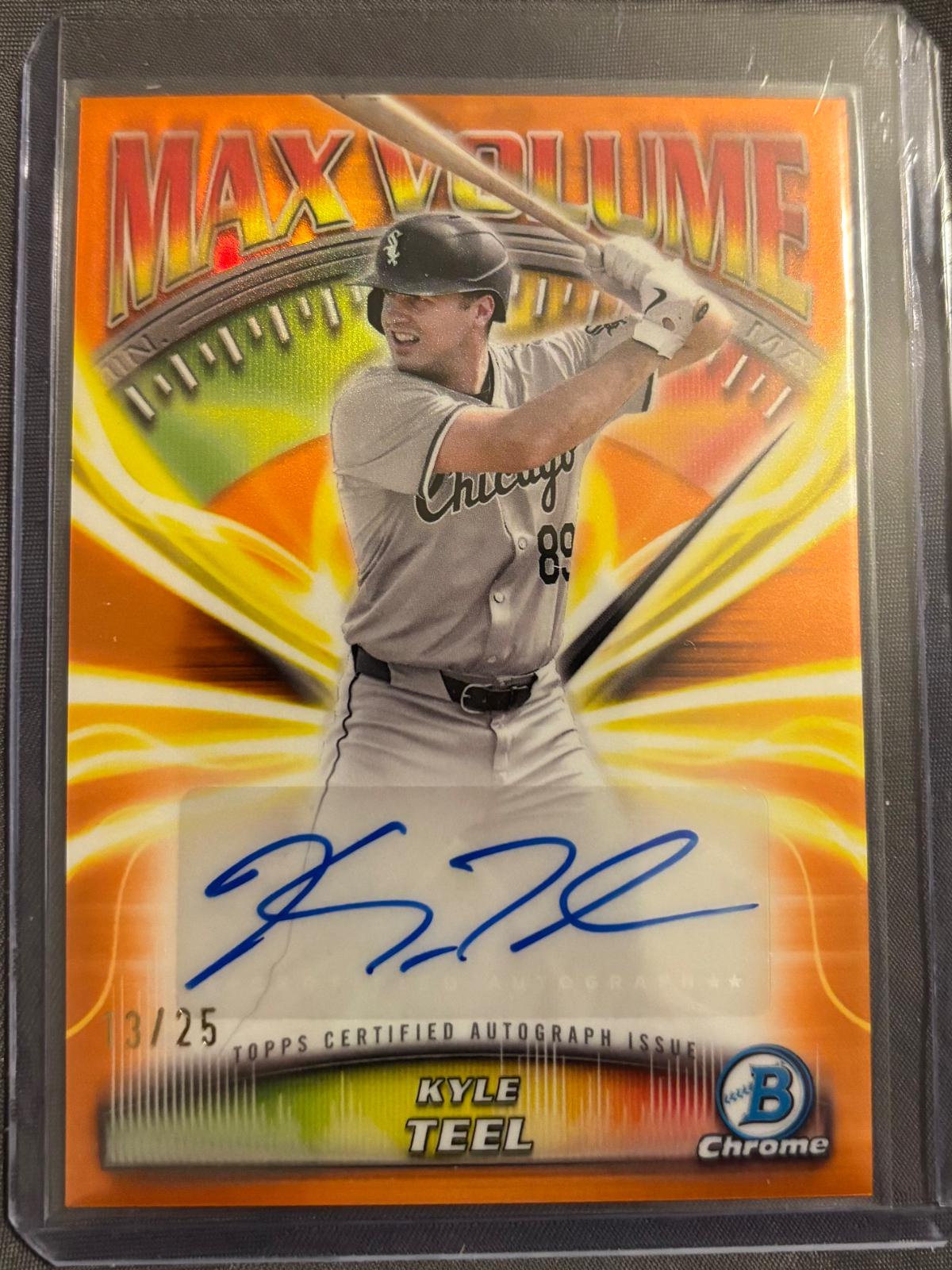 Kyle Teel [Orange Refractor] #MVA-KT
