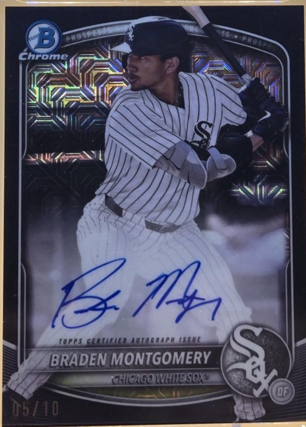 Braden Montgomery [Black Mega Refractor] #BMA-BM