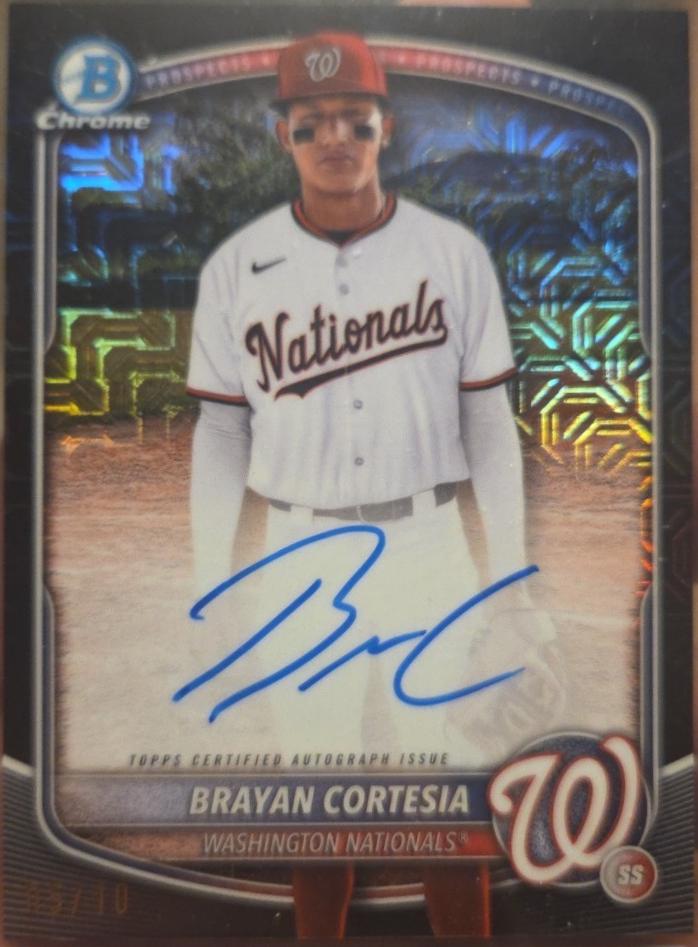 Brayan Cortesia [Black Mega Refractor] #BMA-BC