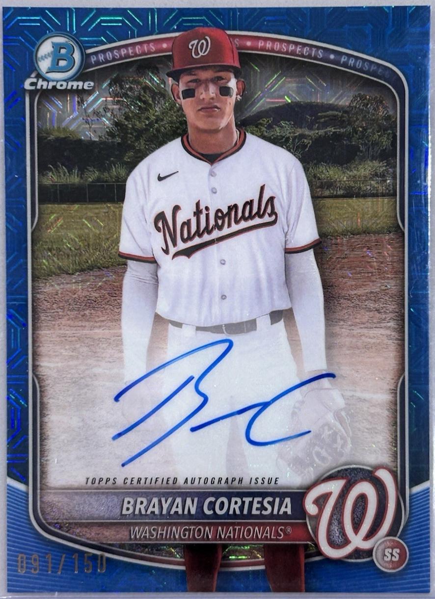 Brayan Cortesia [Blue Mega Refractor] #BMA-BC