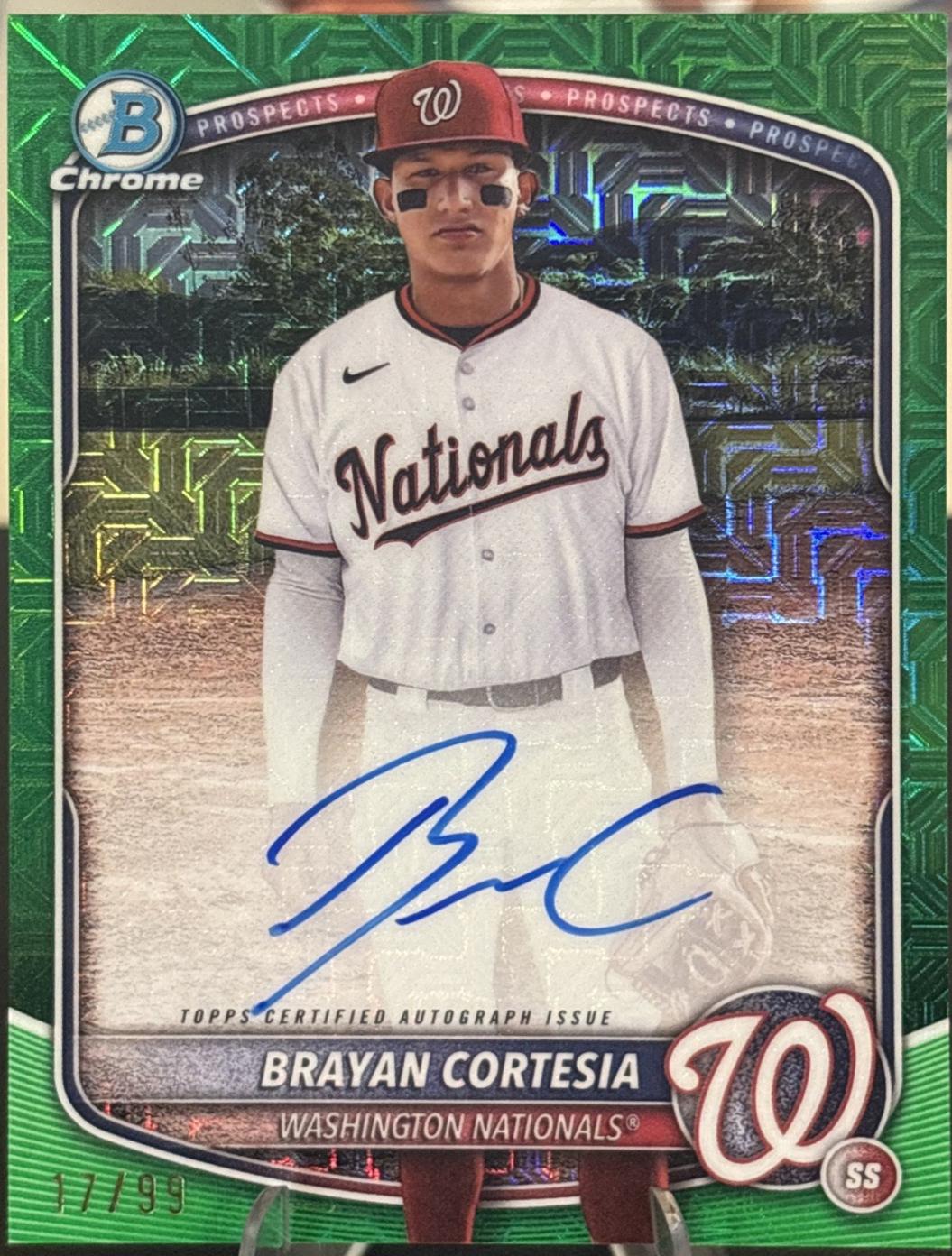 Brayan Cortesia [Green Mega Refractor] #BMA-BC