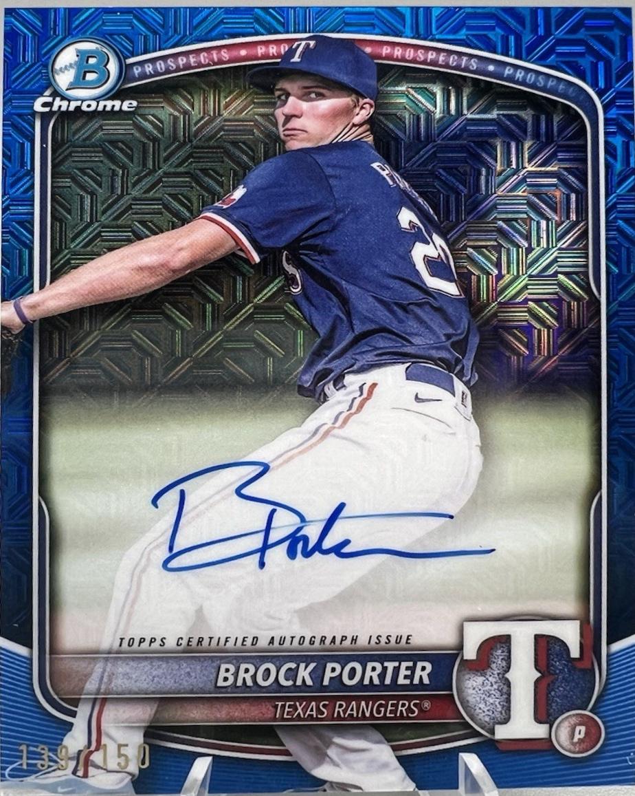 Brock Porter [Blue Mega Refractor] #BMA-BP