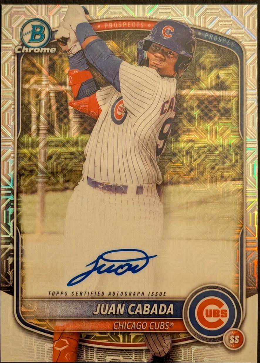 Juan Cabada [Rose Gold Mojo Mega Refractor] #BMA-JC