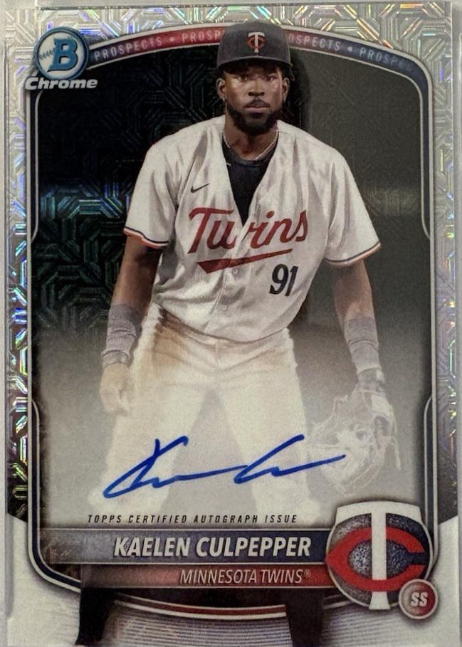 Kaelen Culpepper [Yellow Mega Refractor] #BMA-KC