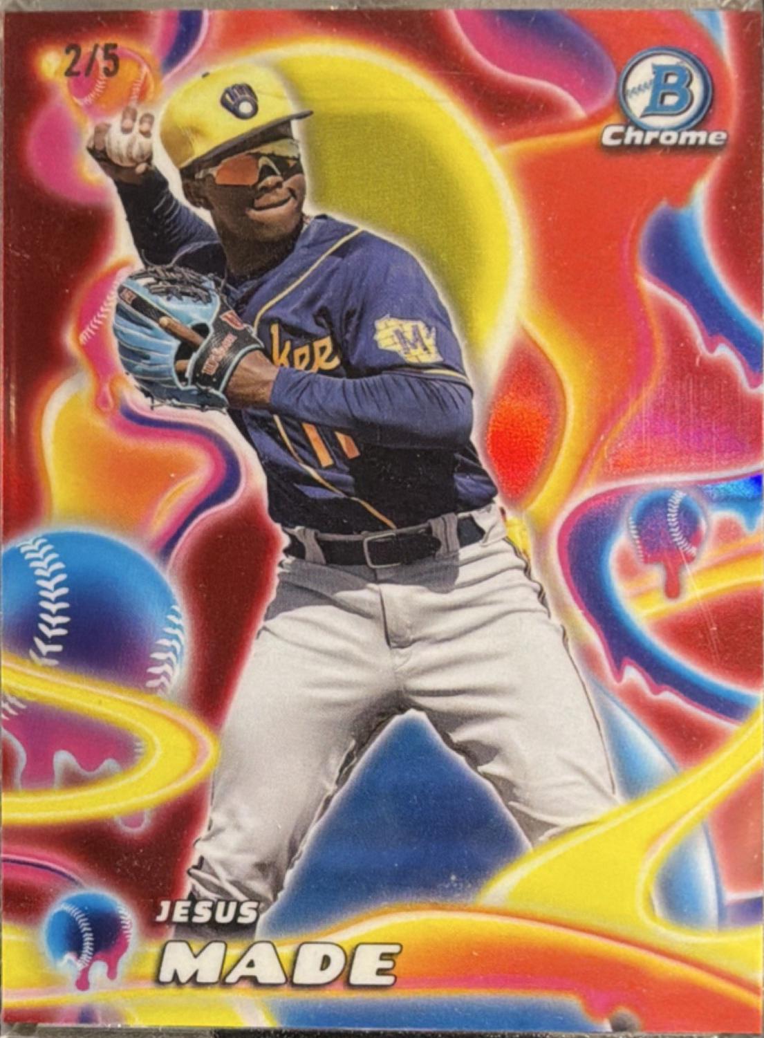 Jesus Made [Red Refractor] #MM-16