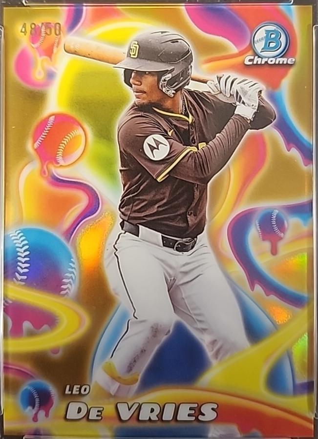 Leo De Vries [Gold Refractor] #MM-8