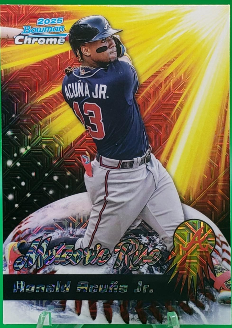 Ronald Acuna Jr. [Purple Mega Refractor] #MR-24