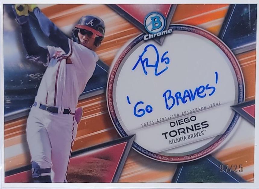 Diego Tornes [Orange Refractor] #PCS-DT