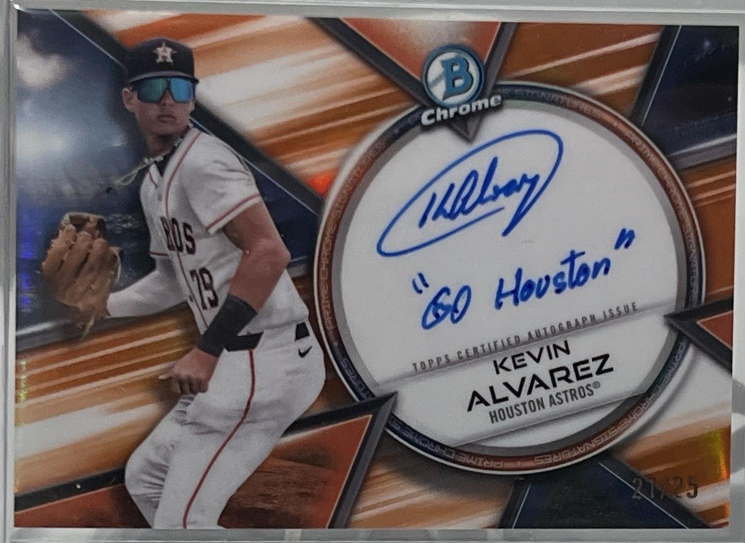 Kevin Alvarez [Orange Refractor] #PCS-KA