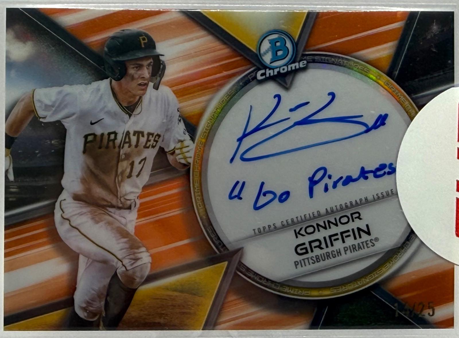 Konnor Griffin [Orange Refractor] #PCS-KG